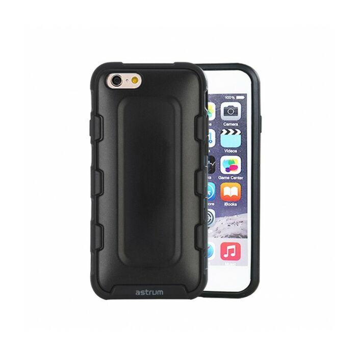 Astrum MC160 iPhone 6/6S Rugged Rubber Case Black