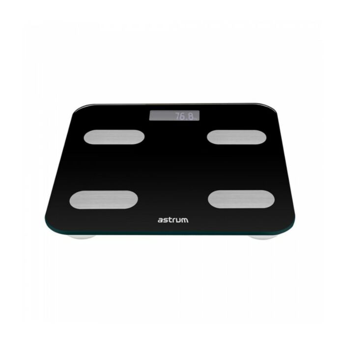 Astrum WS100 Smart Scale 180kg 5mm App LCD Black