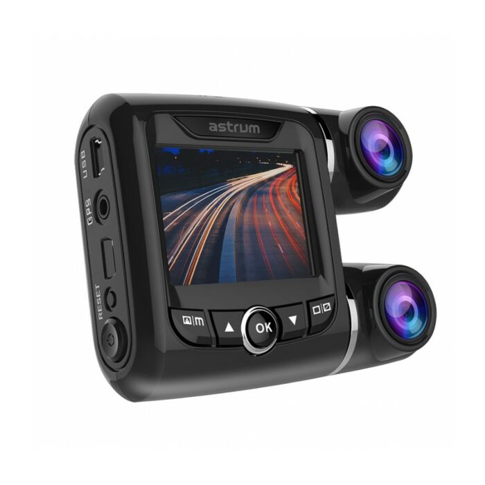 Astrum CD200 Car DVR Dual Cam 1080p WIFI App Black