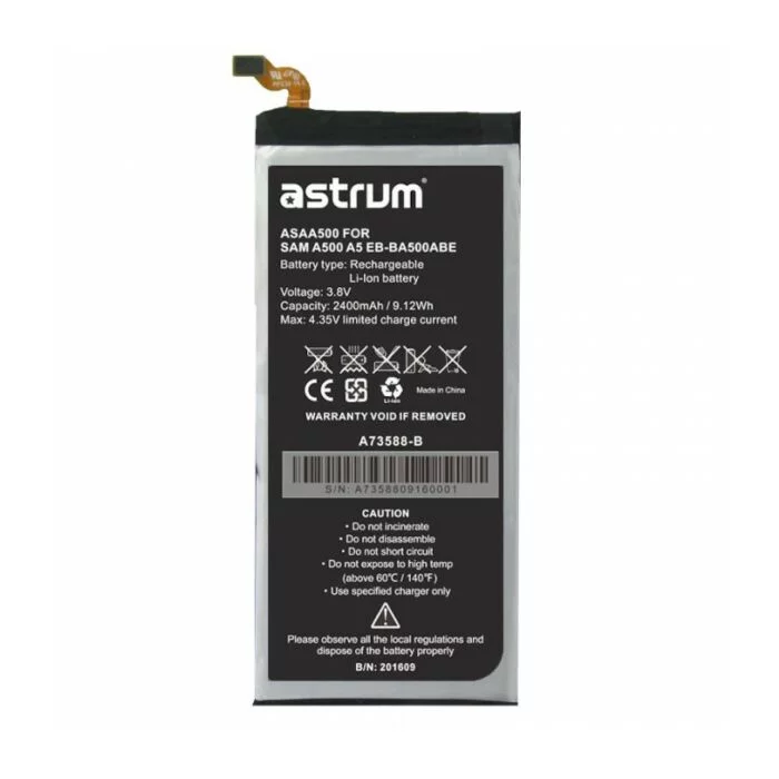Astrum ASAA500 ASAA500 For SAMSUNG A500 A5 / EB-BA500 2400mAh