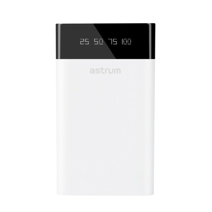 Astrum PB202 10000mAh Universal Power Bank Dual USB White