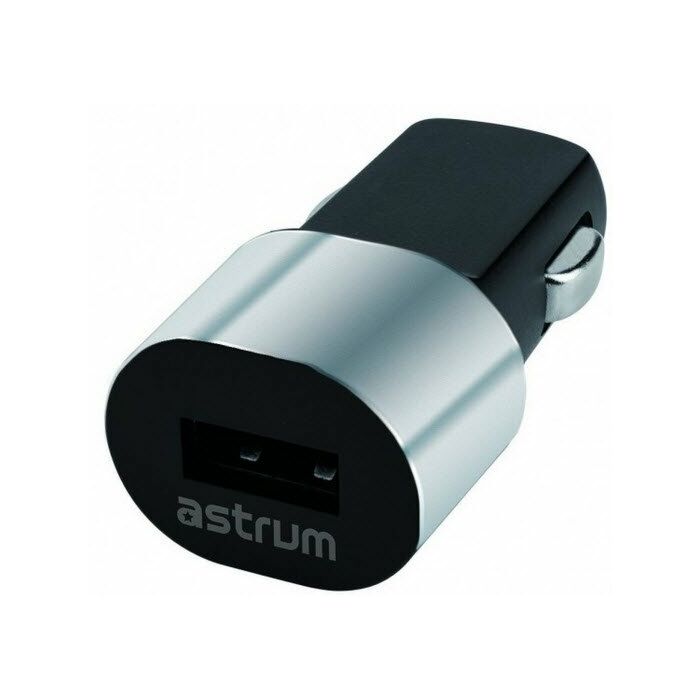 Astrum CC100 Car Charger 1.0AMP 1 USB Black