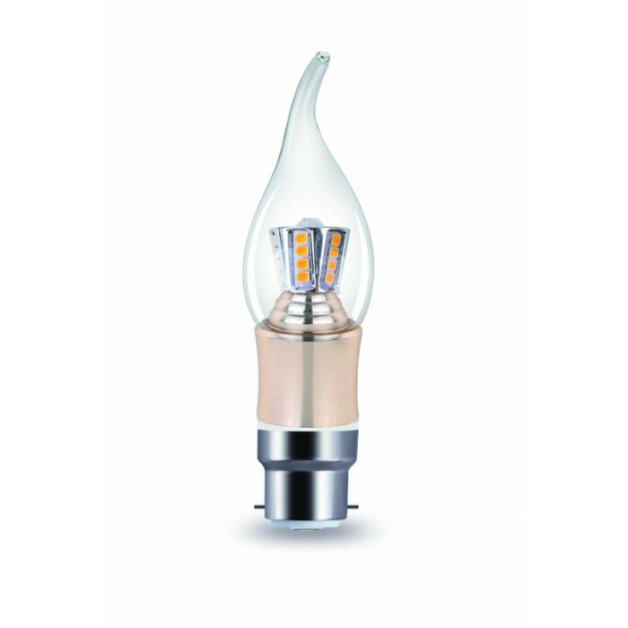 Astrum CB220 B22 LED Candle Light 04W 420 Lumen Clear Candle