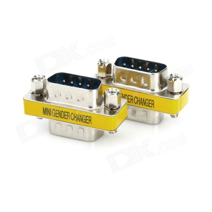 Adapter Serial 9 Male-9 Male