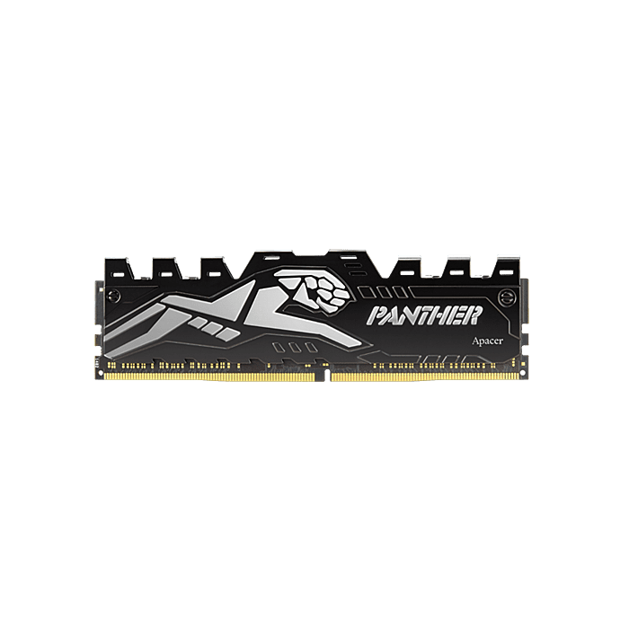 Apacer Panther 8GB DDR4 3200MHz CL16 Black-Gold Gaming Memory