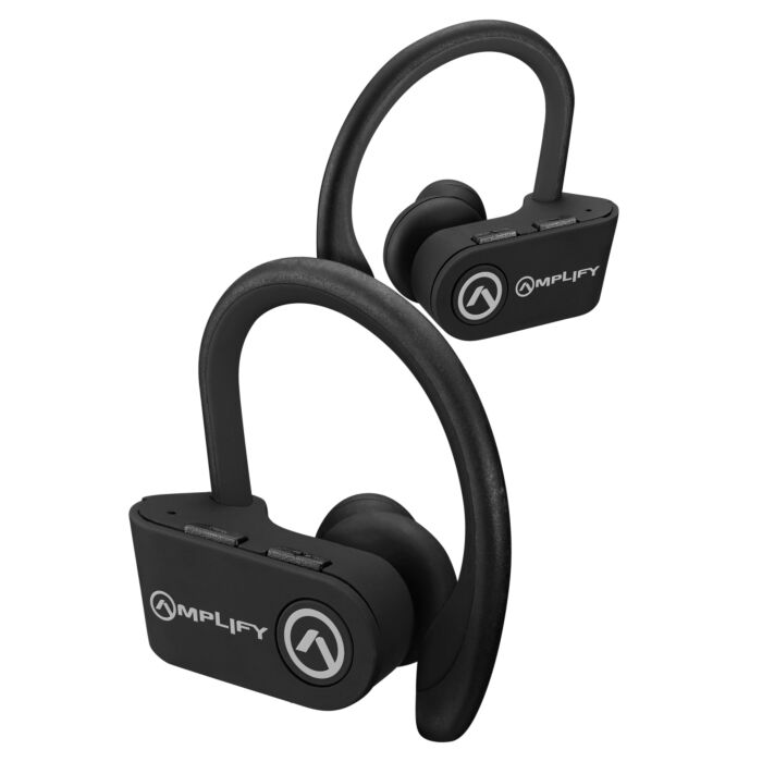 Amplify True Tunes Series �Sports TWS earphones with Carry Case Black