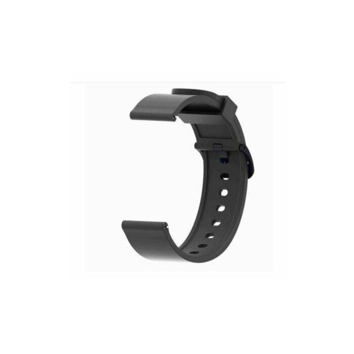 Amazfit Silicon Watch Strap Smooth 20mm Black