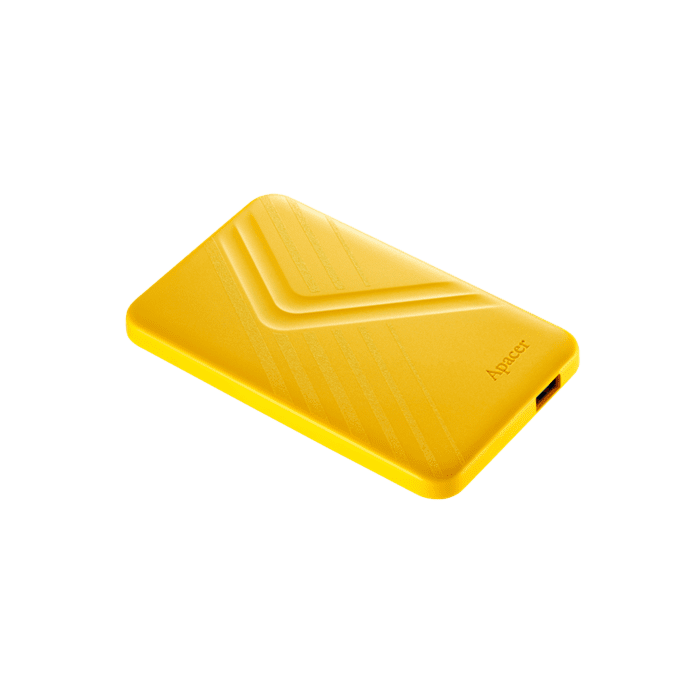 Apacer AC236 1TB USB 3.1 External Hard Drive - Yellow