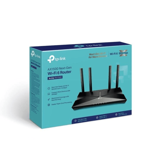 TP-Link Archer AX1500 Wi-Fi 6 Wireless Router