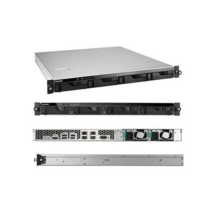 Asustor AS6204RD 1U Rack Mount 4 x Bay Hot Swappable Enterprise Network Attached Storage Device