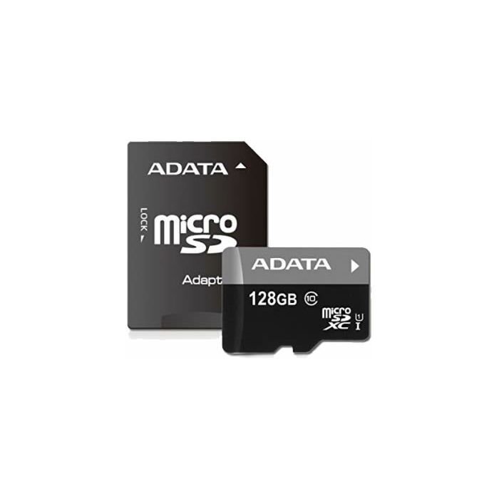ADATA Premier 128GB microSDXC Memory Card with Adapter