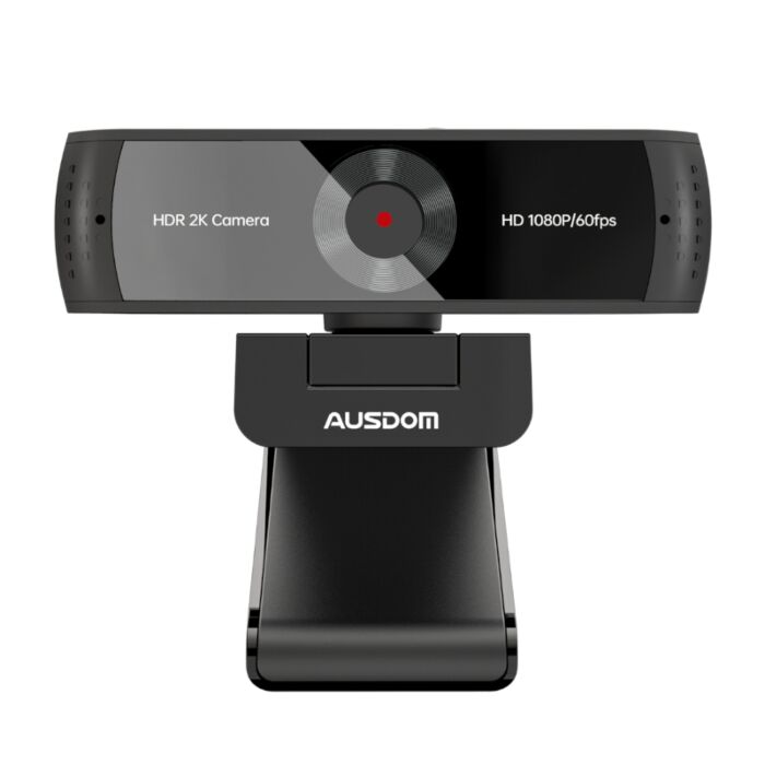 Ausdom AW651 2K HDR 60FPS PC Web Camera - Black