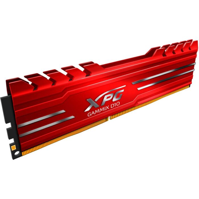 Adata XPG Gammix D10 16GB DDR4-3200 CL16 Red Desktop Memory