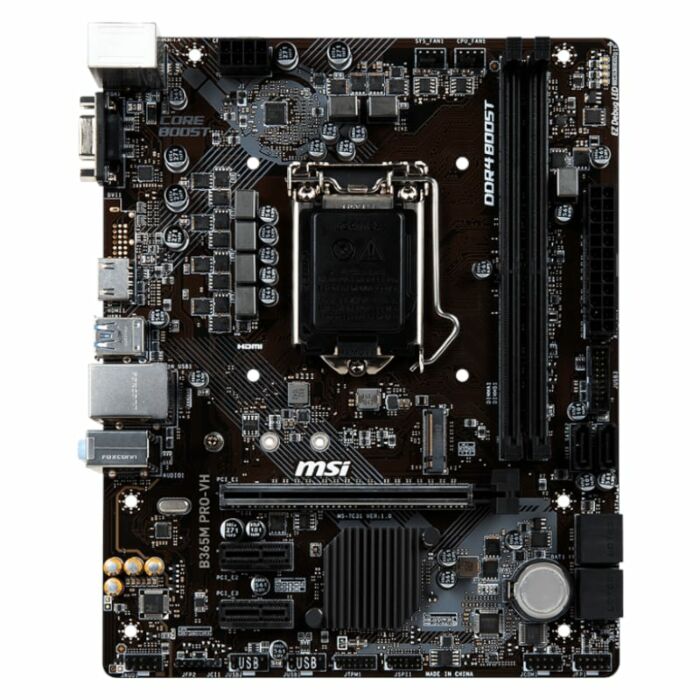 MSI B365M PRO-VH LGA 1151 (Socket H4) Micro ATX Intel B365 Motherboard