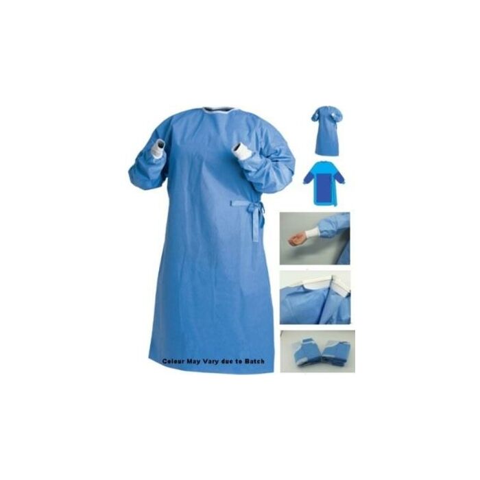 Casey Disposable SMS Fabric Reinforced Surgical Gown-Non Sterile - 12943-XLRG