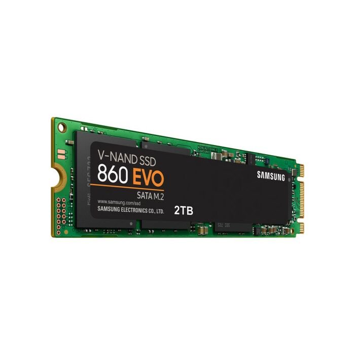 Samsung 860 EVO 2TB M.2 2280 Solid State Drive - Read Sequential Speed up to 550 MB/s