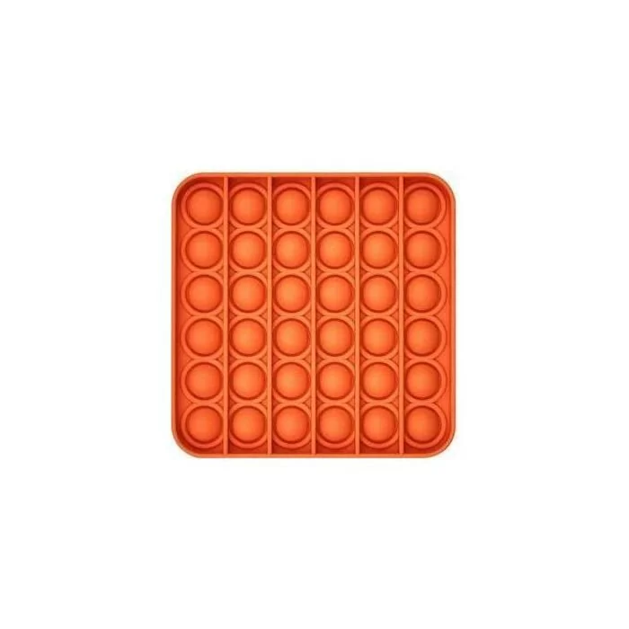 Sceedo Pop It Bubble Square Fidgt Orange Multi No Packaging No Warranty