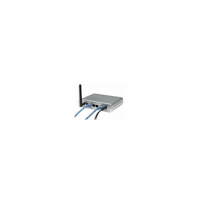 Intellinet Wireless Super G Router:108 Mbps Router with built in 4-Port Fast Ethernet LAN switch and Firewall 