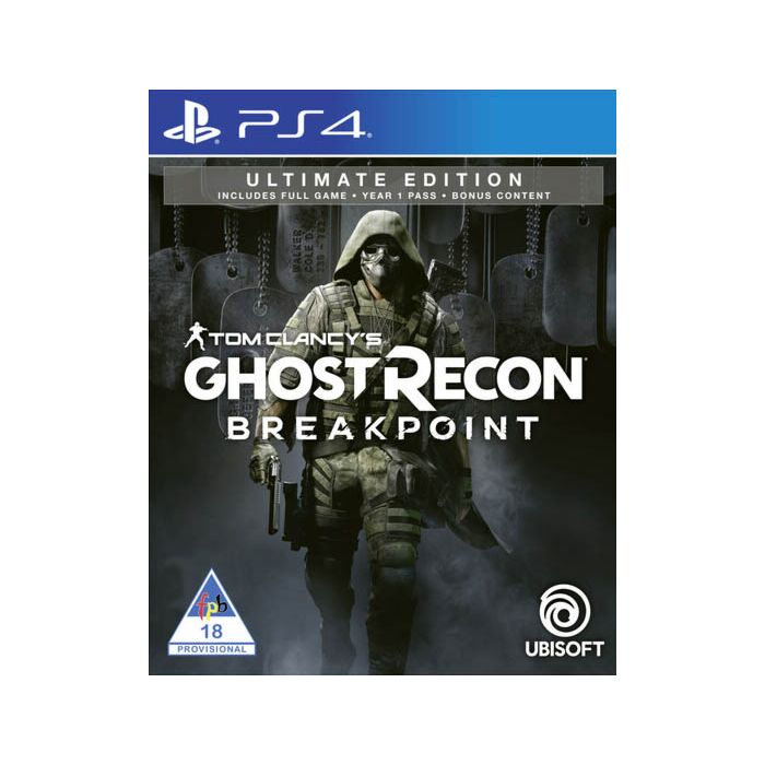 PlayStation 4 Game Tom Clancy Ghost Recon Breakpoint Ultimate Edition