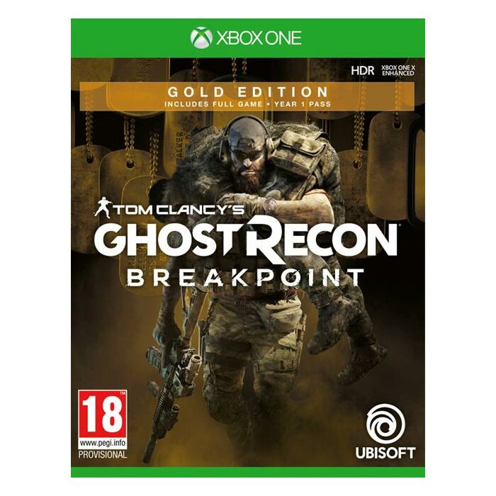 Xbox One Game Tom Clancy Ghost Recon Breakpoint Gold Edition