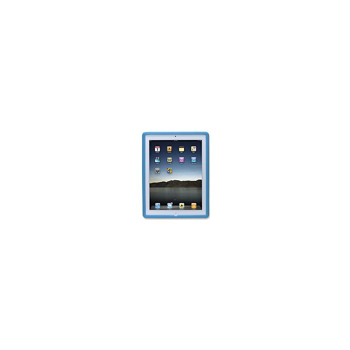 Manhattan iPad 2 & 3 Silicon Slip-fit Sleeve Colour:Blue 