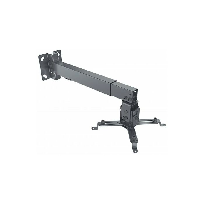 Manhattan Universal Projector Wall or Ceiling Mount (461207)- Holds up to 20 kg (44 lbs.); Adjustable Height