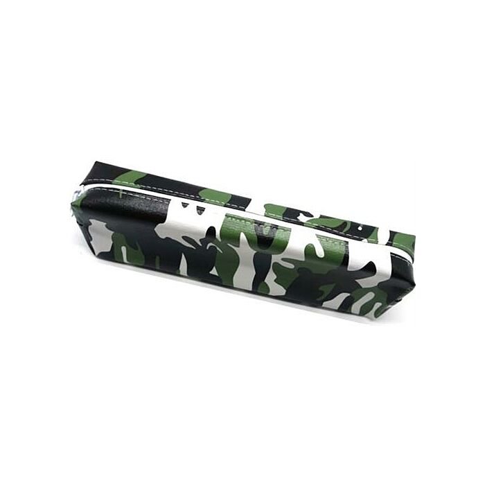Marlin Designer Pencil Bag Green Camo- Single Compartment