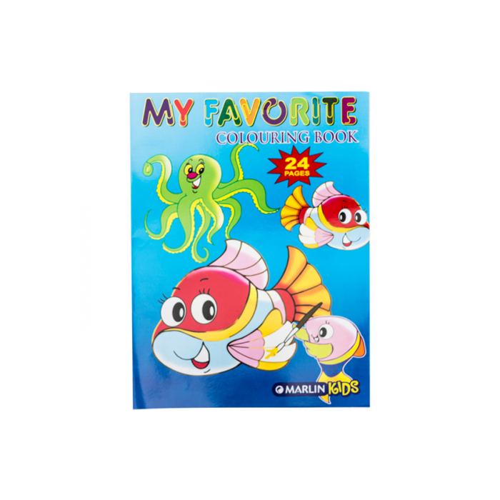 Marlin Kids Favourite Colouring Book 24 page