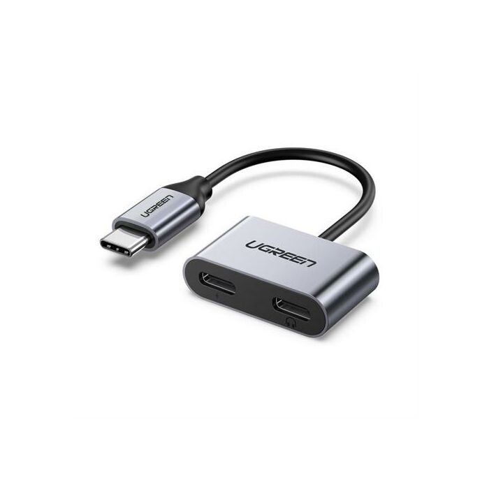 Ugreen 2-in-1 USB-C To Headphone & Charger Adapter