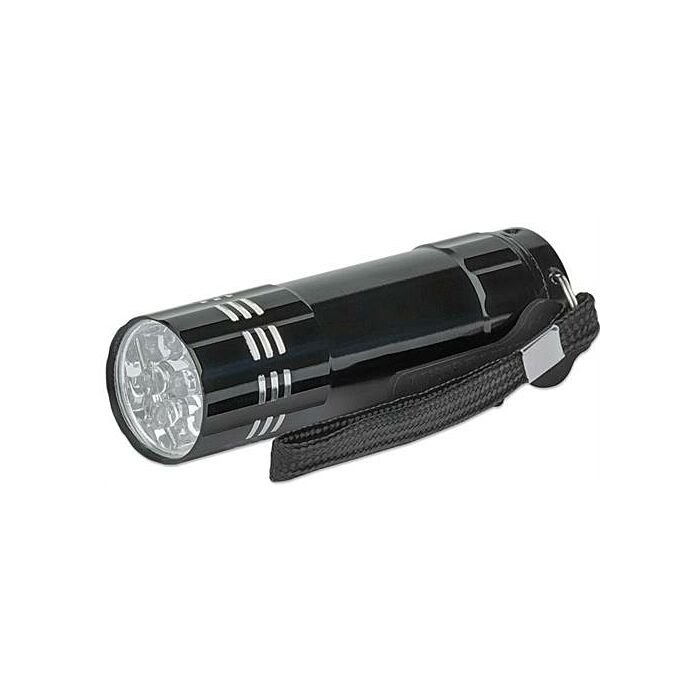 Manhattan LED Aluminium Flashlight Multipack With Three Torches