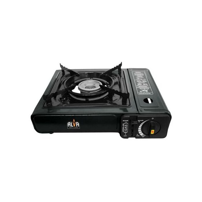 Alva Single Burner Butane Canister Gas Stove (uses CCR100 Gas canister) Retail Box 1 year warranty