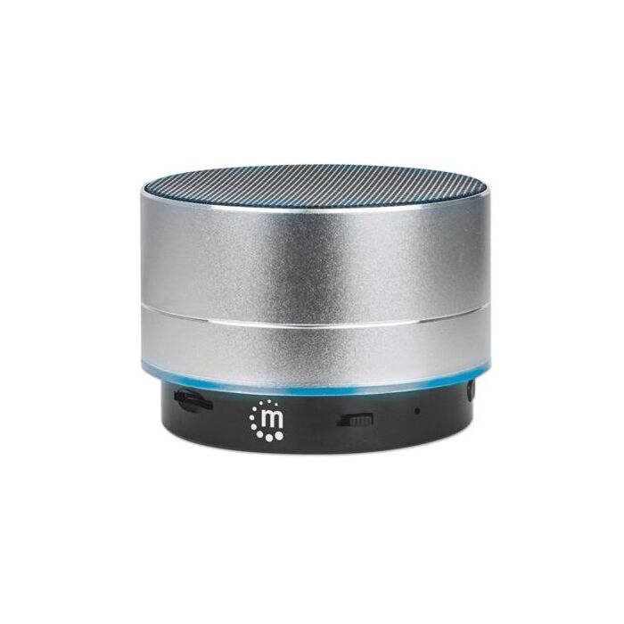 Manhattan Metallic LED Bluetooth Speaker - Wireless Music Playback