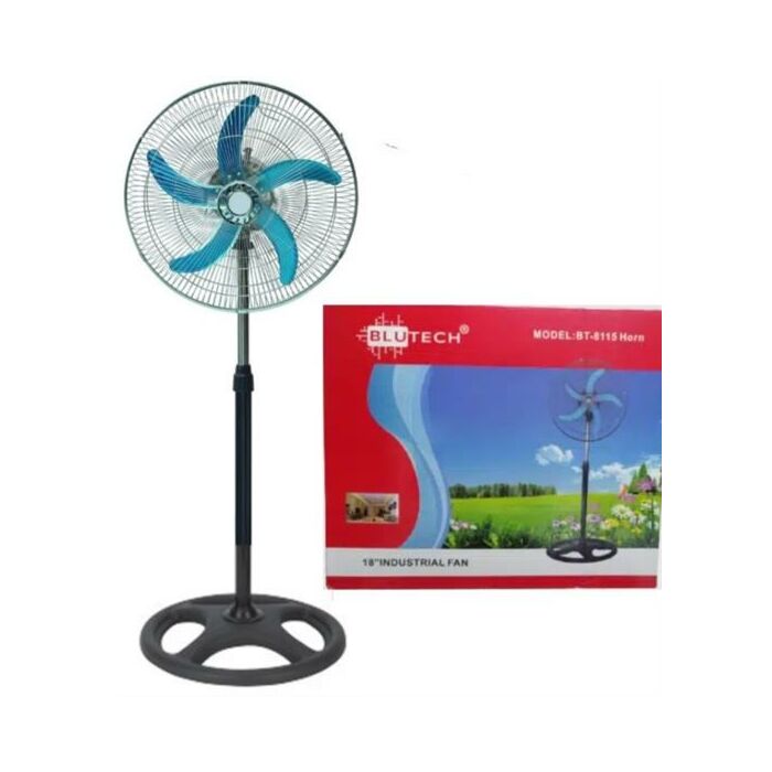 Casey Blutech High Performance 45cm Floor Standing Fan-3 x Variable Speed Settings