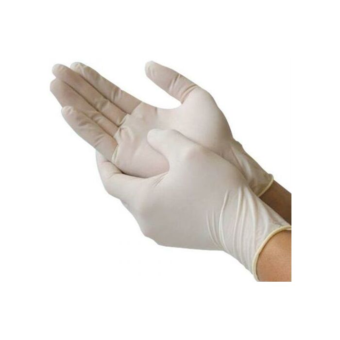 Casey ExamPro Powder Free Latex Disposable Gloves Box of 100- Size Large