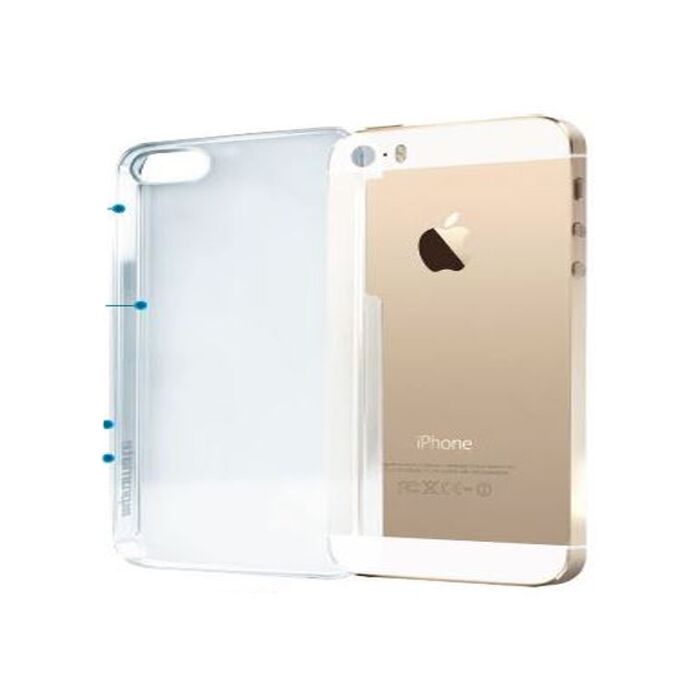 Promate Crystal -Clear Shell Protective Case For iPhone 5/5s