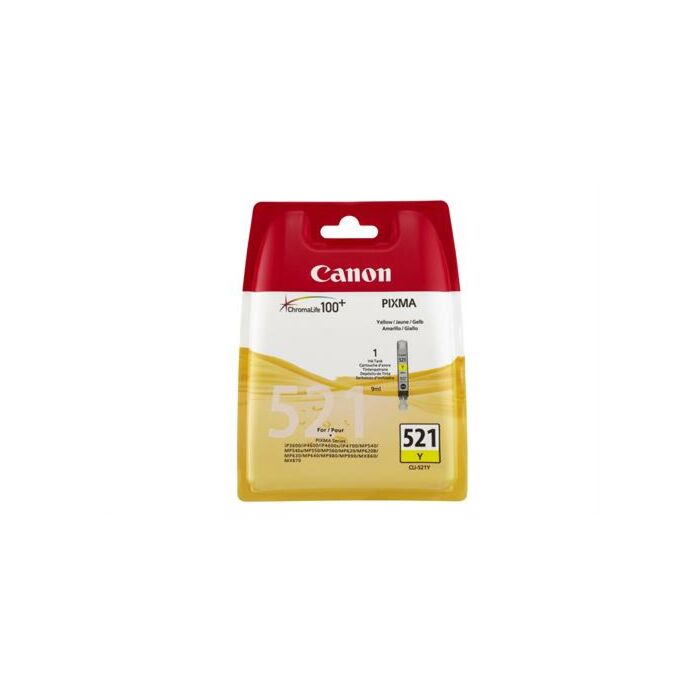 Compatible Canon Generic CLI-521 Yellow Ink Cart