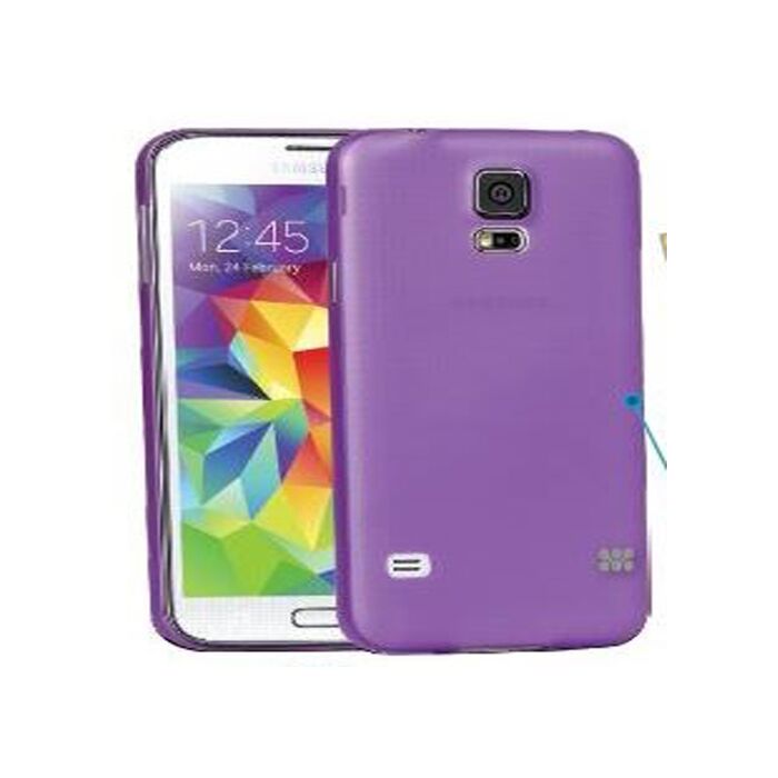 Promate Gshell S5 Ultra-thin Colored Protective Shell Case for Samsung Galaxy S5 Colour:Purple