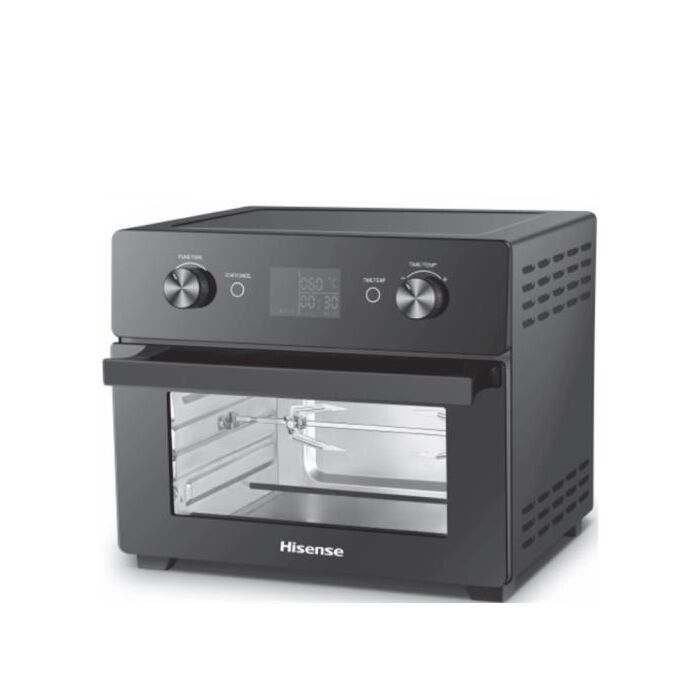 Hisense 20 Litre 1800w Digital Air Fryer Oven With Rotisserie- Countertop Multi-Purpose Cooking Solution