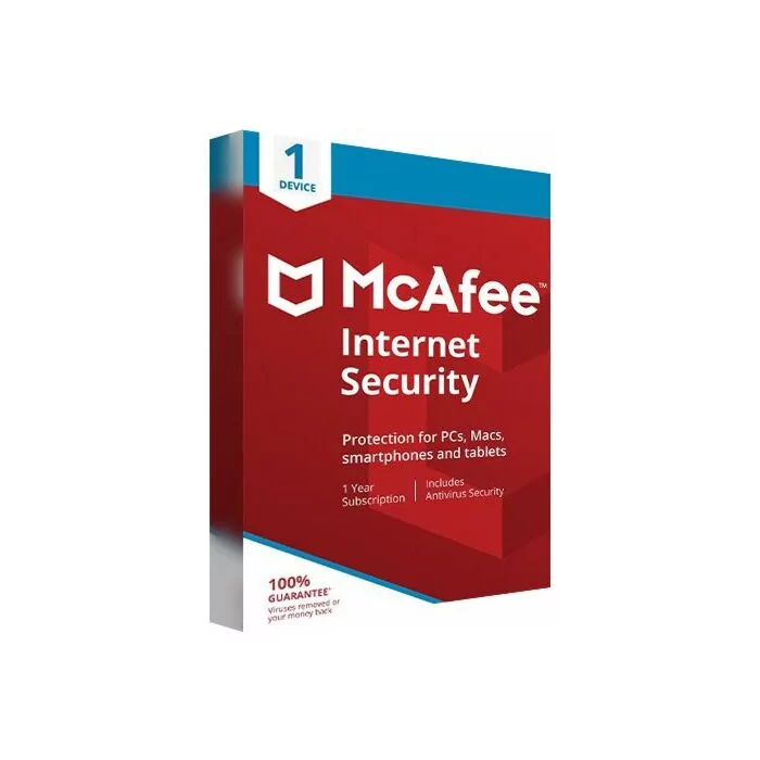 Mcafee 1-Year Free Internet Security OEM
