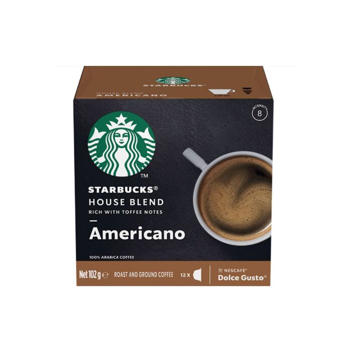 Nescafe Dolce Gusto Starbucks House Blend 12 Capsules Retail Box No Warranty 