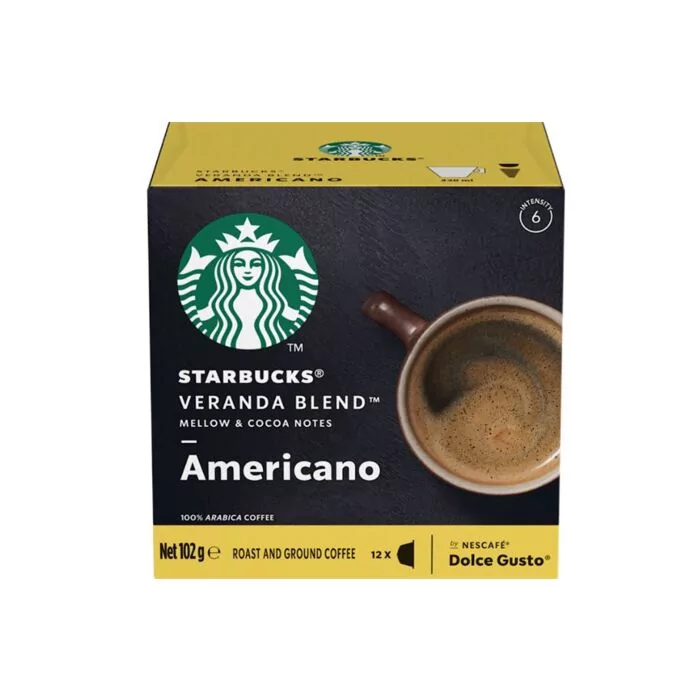 Nescafe Dolce Gusto Starbucks Veranda 12 Capsules Retail Box No Warranty 