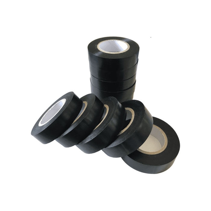 Noble PVC Insulation Tape 10 Metre Length Black Pack of 10