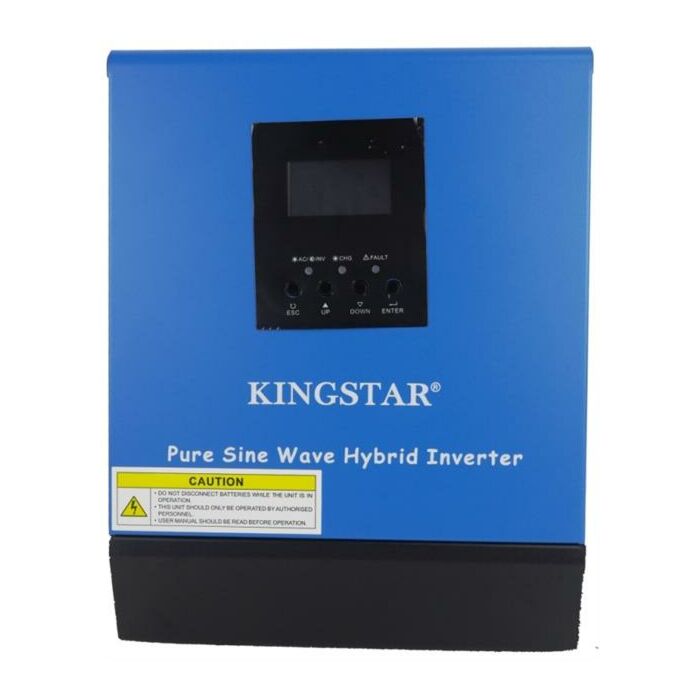 Solarix KingStar 1000VA 12VDC Pure Sine Wave Inverter-800w Rated Power