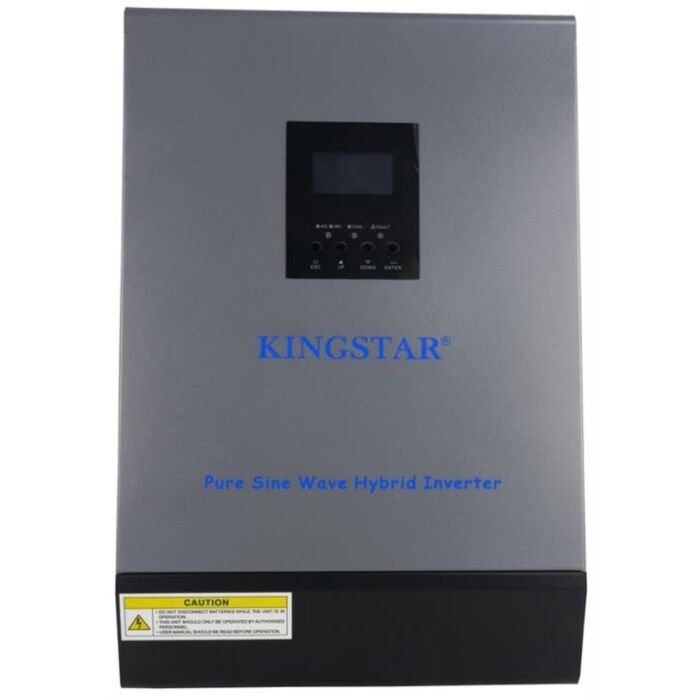 Solarix Kingstar 5KVA 48VDC 4000W Pure Sine Wave Inverter- Axpert Type Off-Grid Solar Inverter