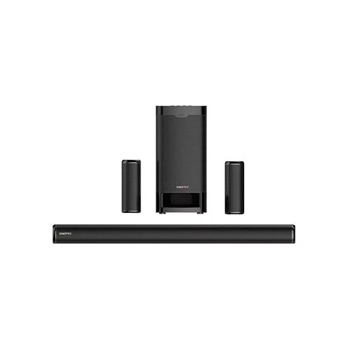 Sinotec SBS 511HS 5.1 Channel Soundbar System with External Wireless Subwoofer- Up to 630W Of Total Audio Power Output