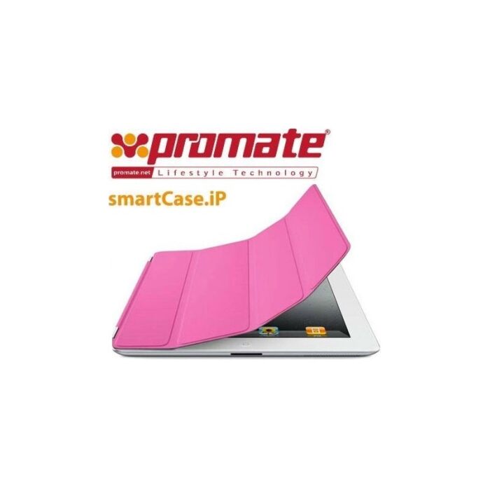 Promate SmartShell.1 Ultra-thin back contoured shell case for iPad2-Pink