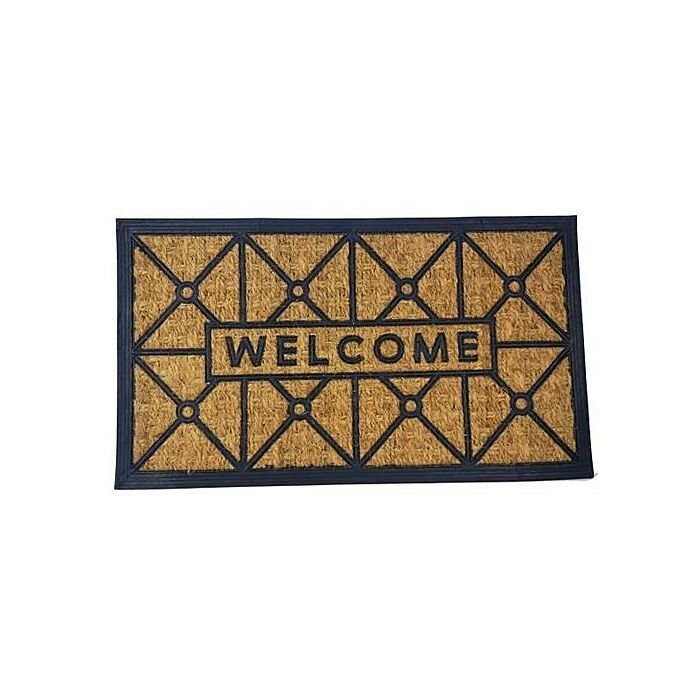 Totally Coir Welcome Doormat- Rectangle Shaped Design