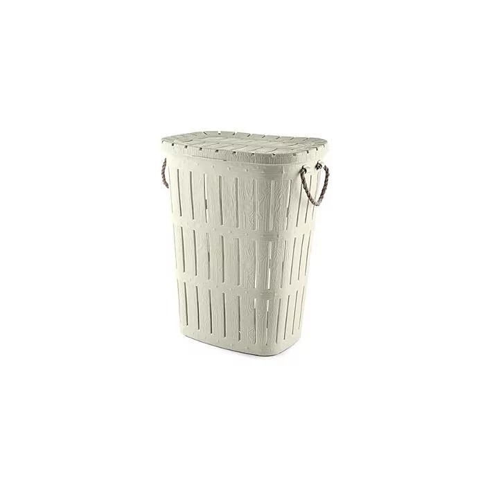Totally Rope Laundry Basket - Beige Retail Box No Warranty