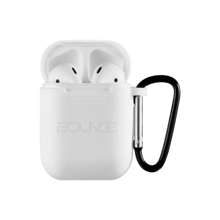 Bounce Buds Series True Wireless Earphones with Silicone Accessories White