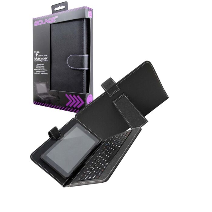 Bounce 7 Inch Universal Tablet Cover with Keyboard